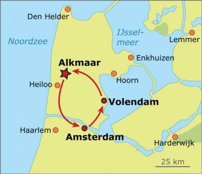 north-holland-map