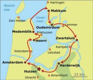 ijsselmeer-map